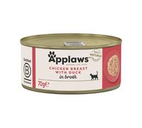 Applaws in Brodo 12 x 70 g - Petto di Pollo con Anatra