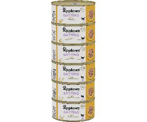 Applaws Kitten Lattina Multipack 6x70G POLLO