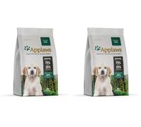 Applaws Natural, Complete Dog Dry 2kg Small/Medium Breed Puppy Chicken (Confezione da 2)