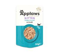 Applaws Natural Kitten in brodo 12 x 50 g - Filetto di tonno