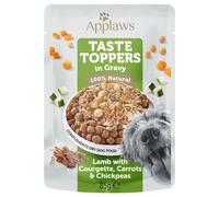 Applaws Taste Toppers in Salsa 12 x 85 g per cani - Agnello, Carote, Zucchini e Ceci