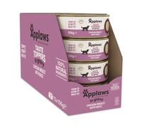Applaws Taste Toppers Natural in Salsa 48 x 156 g - Pollo & Anatra