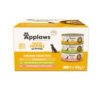 Applaws Taste Toppers Pacco misto 8 x 156 g per cani - Set %: 16 x 156 g in Brodo