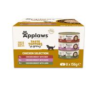 Applaws Taste Toppers Pacco misto 8 x 156 g per cani - Set %: 16 x 156 g in Salsa