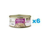 APPLAWS Taste Toppers Petto di pollo e anatra 6 x 156g