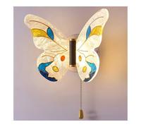 Applda Parete, Applda Parete a Farfalla, Moderna Appla Led con Paralume in Acrilico,Pada da Parete da 8 W a 3 Temperature Di Colorer Camera da Letto, Soggiorno, Corridoio/B/A
