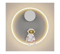 Applda Parete, Applda Parete a Led Moderna Nordica, Creativo da Astronauta,Pada da Parete da 15 Wr Cameretta Deini, Cameretta Deini, Soggiorno, Corridoio/3 Temrature Di Colore