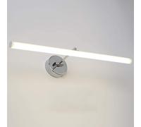 Applda Parete Moderna con Specchio Frontale, Lucir Specchio da Bagno, Cromo, Nordico, Creativo,Pada da Pareter Toeletta da Bagno,Malista Di Metà Secolo, Impermeabile,Pada da Pareter Camera da Letto