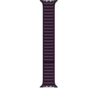 Apple Cinturino a maglie in pelle ciliegia scuro (41 mm) - S/M