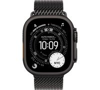 Apple 49 mm Milanaise Armband Titan - schwarz