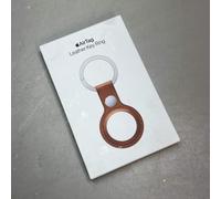Apple Acciaio Inox E Pelle Portachiavi Per Airtag Marrone MX4M2ZM/A (Ritorno)