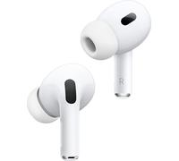 Apple AirPods Pro 2 Cuffie in-ear senza fili, Cuffie Bluetooth, Cancellazione attiva del rumore, Funzione apparecchio acustico, Modalità trasparenza, Audio 3D personalizzato, Suono Hi-Fi, Chip H2, Ric