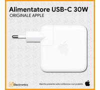 Apple Alimentatore USB-C da 30W Originale per Macbook Air (MW2G3ZM/A)