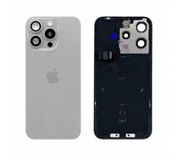 APPLE BACK GLASS IPHONE 15 PRO TITANIO NATURALE PULLED ORIGINALE USATO