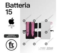 APPLE BATTERIA IPHONE 15 100% ORIGINALE SERVICE PACK