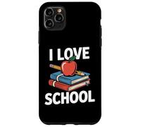 Apple Books Pencil Fun I Love School Custodia per iPhone 11 Pro Max