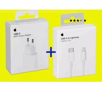 APPLE caricabatteria e cavo lightning ORIGINALE x iphone 11 12 13 14 + CORRIERE