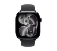 Apple Cinturino Sport nero (46 mm) - S/M Apple