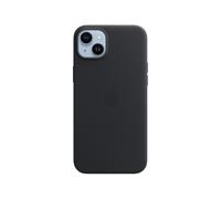 APPLE - COQUE DE PROTECTION POUR TÉLÉPHONE PORTABLE - AVEC MAGSAFE - CUIR - NOIR MINUIT - POUR IPHONE 14 PLUS NEW