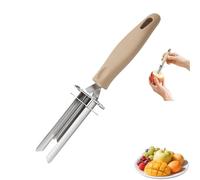 Apple Corer, Adjustable Fruit and Vegetable Corers Tool,2025 Upgraded Stainless Steel Seed Remover Tool for Apple, Bell Pepper, Pear, Red Dates (1pcs)
