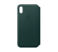 Apple Custodia folio in pelle (per iPhone XS Max) - Verde peresta