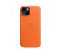 Apple Custodia iPhone 14 in Pelle - Arancione (Apple - Back cover for mobile phone - MagSafe compatibility - leather - orange - NEW
