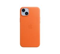 Apple Custodia iPhone 14 Plus in Pelle Arancione Cover Apple iPhone 14 MPPF3ZM/A