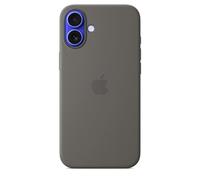 Apple Custodia MagSafe cover in silicone per iPhone 16 Plus - Grigio pietra