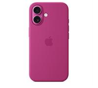 Apple Custodia MagSafe in silicone per iPhone 16 - Fucsia