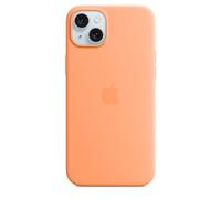 Apple Custodia MagSafe in silicone per iPhone 15 Plus - Aranciata