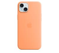 Apple Custodia MagSafe in silicone per iPhone 15 Plus - Aranciata