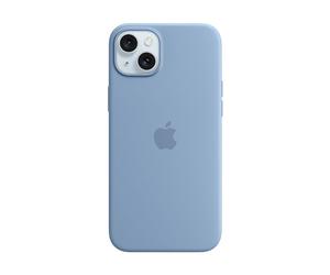 Apple Custodia MagSafe in silicone per iPhone 15 Plus - Blu inverno
