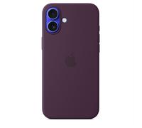 Apple - Custodia Magsafe In Silicone Per iPhone 16 Plus-prugna Apple