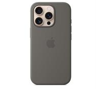 APPLE Custodia MagSafe in silicone per iPhone 16 Pro - Grigio pietra