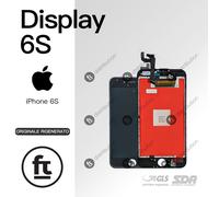 APPLE DISPLAY IPHONE 6S NERO ORIGINALE RIGENERATO SCHERMO LCD TOUCH INCELL