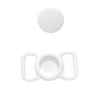 Apple Find My, Air Tracker certificato MFi, confezione da 4, Bluetooth per iOS, nessun costo mensile, compatibile con custodie per etichette Air Tacker per animali domestici, chiavi, portafogli