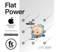 APPLE FLAT ACCENSIONE POWER VOLUME WIRELESS IPHONE 12 - 12 PRO ORIGINALE RIGENER