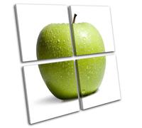 Apple Fruit Food Kitchen MULTI TELA parete arte foto stampa