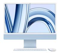 APPLE - iMac (2023) Display Retina 23.5' 4,5K Chip M3 CPU 8-core GPU 8-core Ram 8GB SSD 256 Colore Blu