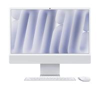 APPLE iMac 24'', Chip M4, 10 CPU GPU, 16GB, 256GB, vetro con nanotexture Argento