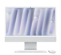 Apple iMac 24"Retina Display 4,5K, Chip M4 con CPU 8‑core, GPU 8‑core, 16GB, 256GB SSD, Argento