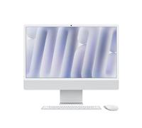 Apple iMac 24"Retina Display 4,5K, Chip M4 con CPU 8‑core, GPU 8‑core, 16GB, 256GB SSD, Argento