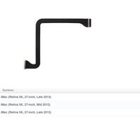 ✅ Apple iMac 27" 5K A1419 2014 2015 LCD LVDS Cable DisplayPort 923-00093 ✅