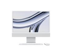 Apple iMac Apple M M3 59,7 cm (23,5 ) 4480 x 2520 pixel PC All-in-One 8 GB 512 GB SSD macOS Sonoma Wi-Fi 6E (802.11ax) Argento - Nouvo