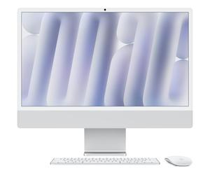 Apple iMac Apple M M4 59,7 cm (23,5 ) 4480 x 2520 pixel PC All-in-One 16 GB 1 TB SSD macOS Sequoia Wi-Fi 6E (802.11ax) Argento - Nouvo