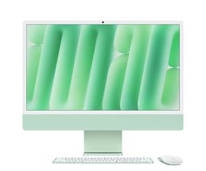 Apple iMac Apple M M4 597 cm 23.5 4480 x 2520 Pixel PC All-in-one 16 GB 512 GB SSD macOS Sequoia Wi-Fi 6E 802.11ax Verde (IMAC 24 M4 10/10/16 16GB 512GB - GE STD MM KTID - GREEN) - Versione Tedesca -