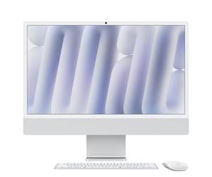Apple - iMac Retina 24 4.5k M4 Core 10 Cpu 10 Gpu 256gb-argento