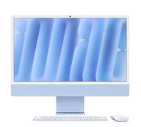 Apple iMac 24"Retina Display 4,5K, Chip M4 con CPU 8‑core, GPU 8‑core, 16GB, 256GB SSD, Blu