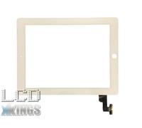 Apple Ipad 2 A1395 A1396 A1397 Touch Screen Digitizer In Vetro - Bianco Nuovo
