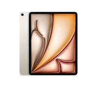 Apple iPad Air 13" (M2): display Liquid Retina, 128GB, fotocamera frontale orizzontale da 12MP, fotocamera posteriore da 12MP, Wi Fi 6E + 5G con eSIM, autonomia di un giorno intero - Galassia